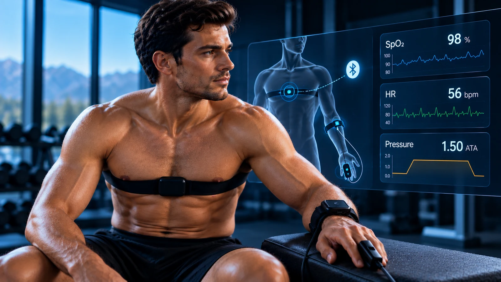 Physiology telemetry visualization